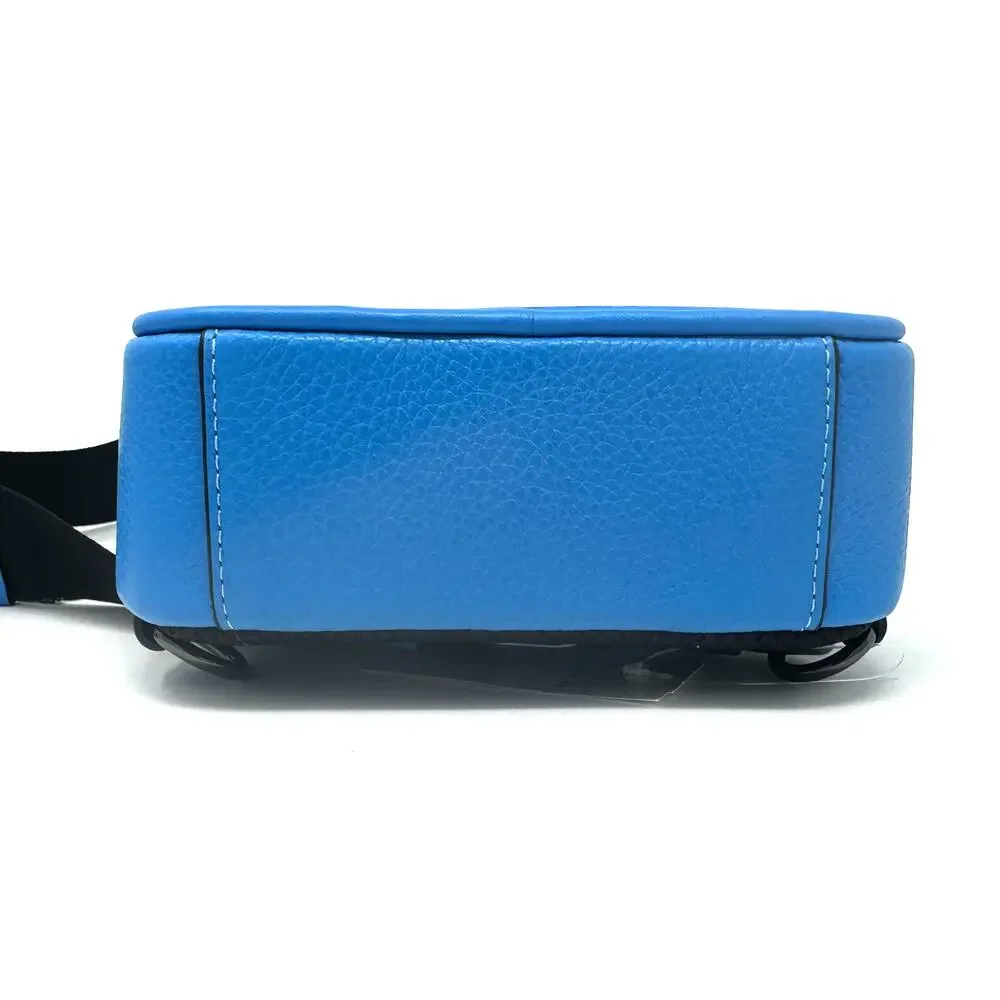 Coach Sullivan Pack in Electric Blue Leather CL953